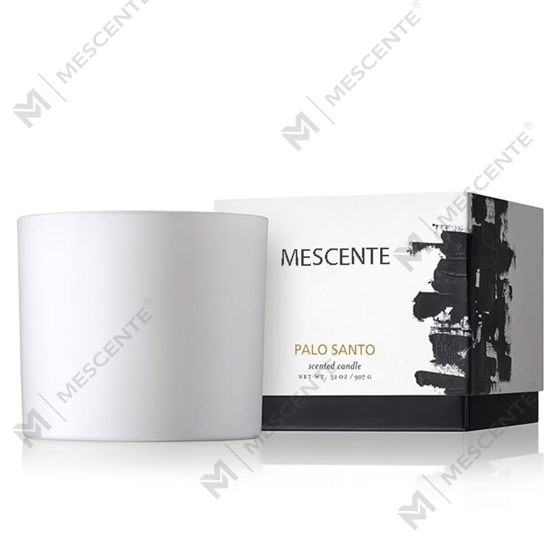 M&SCENT Prirodna božićna široko korištena svijeća od sojinog voska u staklenoj posudi sa sklopivom kutijom