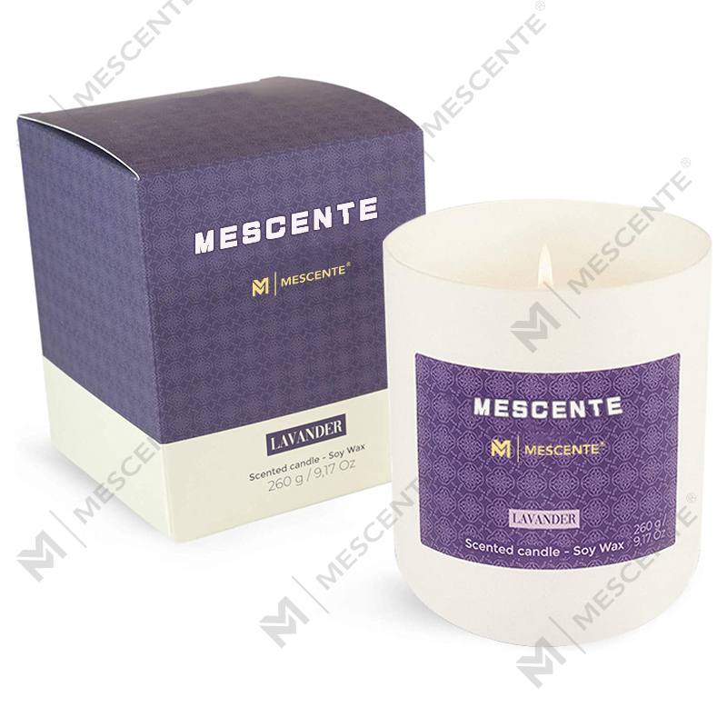 M&Scent Mason Jar Mini svijeće na bazi soje, luksuzno pakiranje Mramorna svijeća Sojin vosak