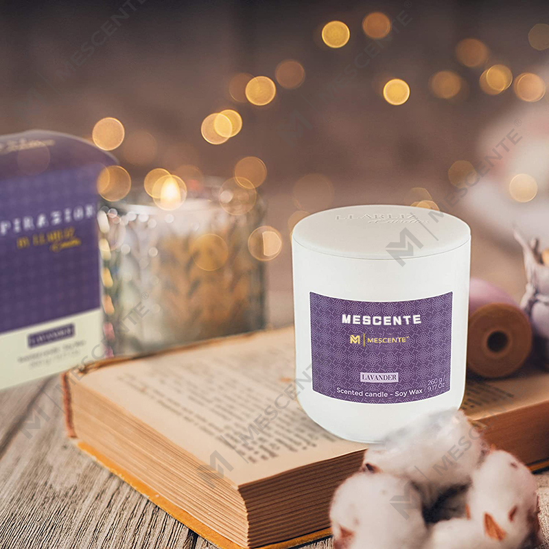 M&Scent Mason Jar Mini svijeće na bazi soje, luksuzno pakiranje Mramorna svijeća Sojin vosak