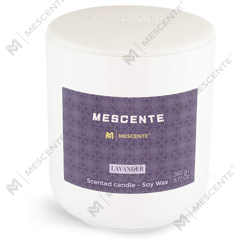 M&Scent Mason Jar Mini svijeće na bazi soje, luksuzno pakiranje Mramorna svijeća Sojin vosak