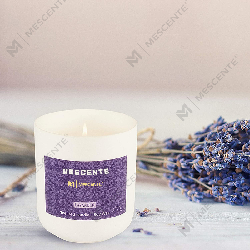 M&Scent Mason Jar Mini svijeće na bazi soje, luksuzno pakiranje Mramorna svijeća Sojin vosak