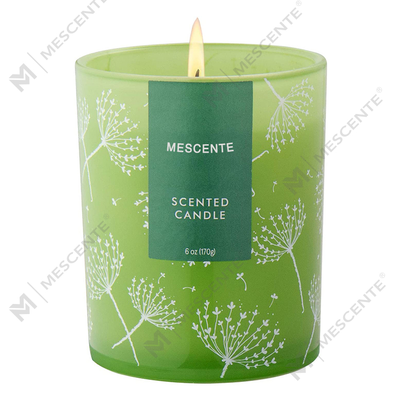 M&S miris Custom Shaped Logo Print Sample Aromatherapy Mirisne svijeće, mirisne svijeće sa suhim cvijećem