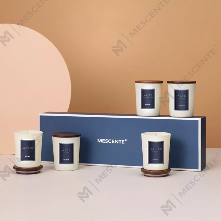 M&scent veleprodaja privatnih marki mirisnih ulja luksuzne mirisne svijeće s poklopcem, aromaterapijska svijeća