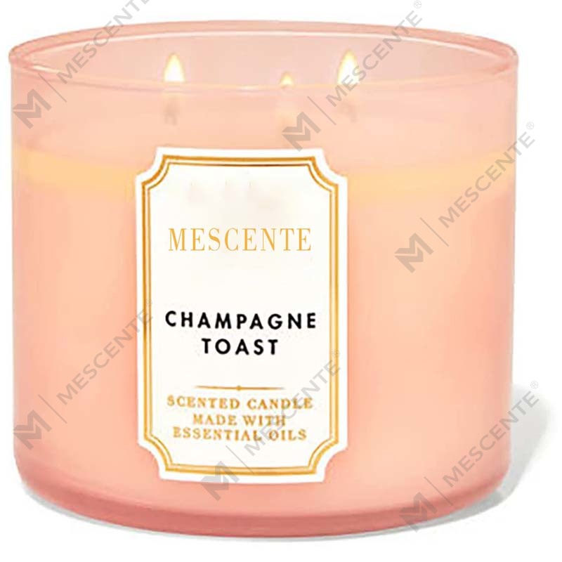 M&Scent ručno izrađena svijeća od sojinog voska s prirodnim mirisom jasmina i 3 fitilja, poklon, aromaterapijske kristalne svijeće privatne marke