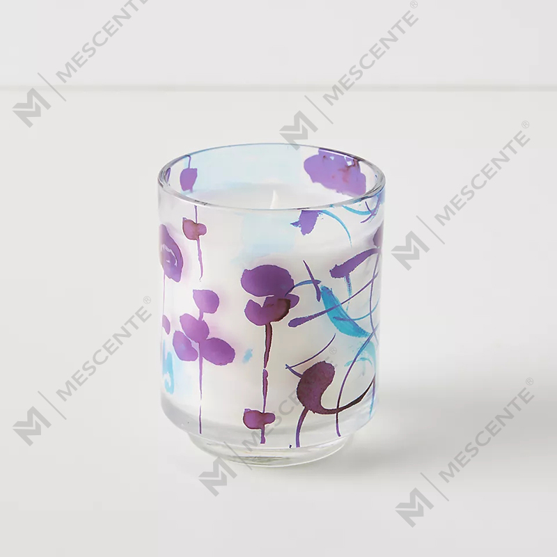 M&Scent Luksuzna prilagođena dekoracija Private Label 3 Wick A Sunday Painter Glass Crystal Mirisne svijeće od sojinog voska