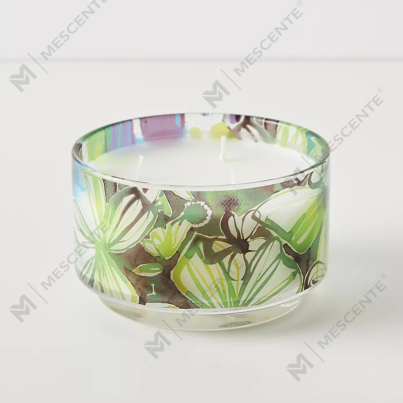 M&Scent Luksuzna prilagođena dekoracija Private Label 3 Wick A Sunday Painter Glass Crystal Mirisne svijeće od sojinog voska