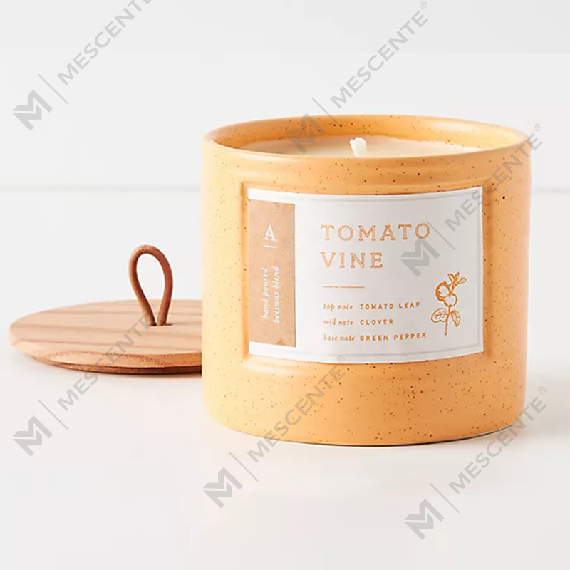 M&Scent Private Label Keramičke staklenke u boji Mirisni sojin vosak Chic svijeće