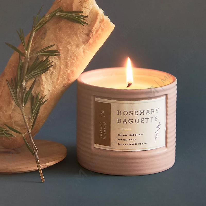 M&Scent Private Label Keramičke staklenke u boji Mirisni sojin vosak Chic svijeće