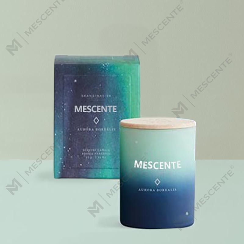 M&Scent prilagođene mirisne svijeće privatne marke za uređenje doma u staklenoj posudi
