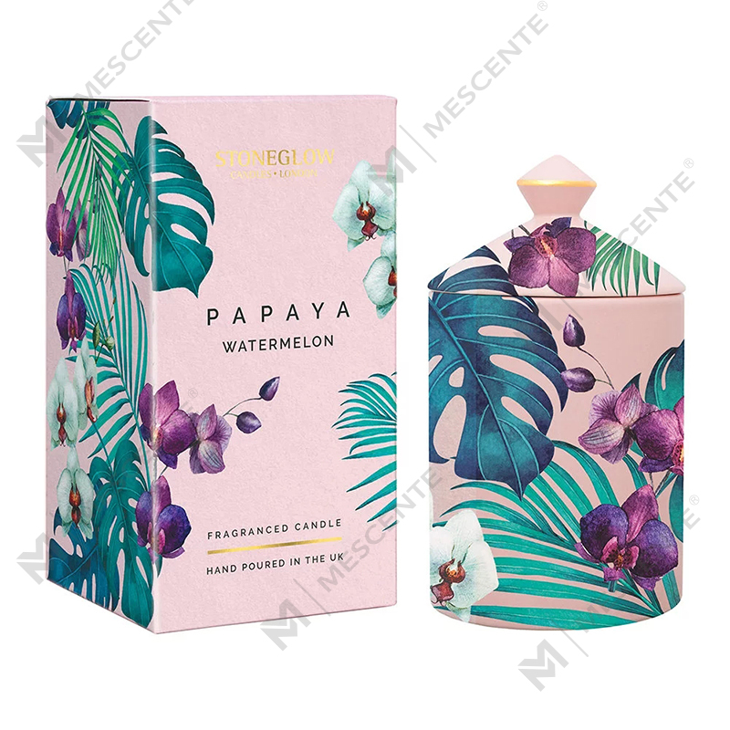 M&Scent posebna dizajnerska svijeća u boji Urban Botanics sa sklopivom kutijom
