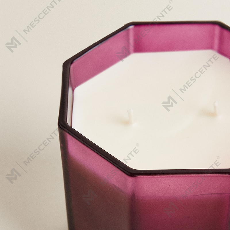 Luksuzne božićne mirisne svijeće M&Scent Aromarapijske svijeće od sojinog voska u crnoj staklenoj poklon kutiji