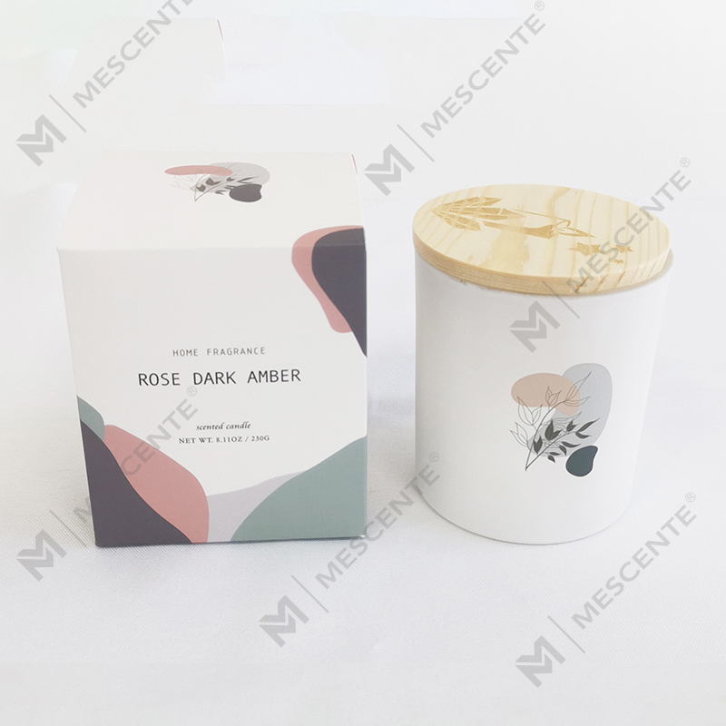 M&Scent Višestruke visokokvalitetne 100% prirodne arome sojinih svijeća u staklenoj posudi s poklopcem
