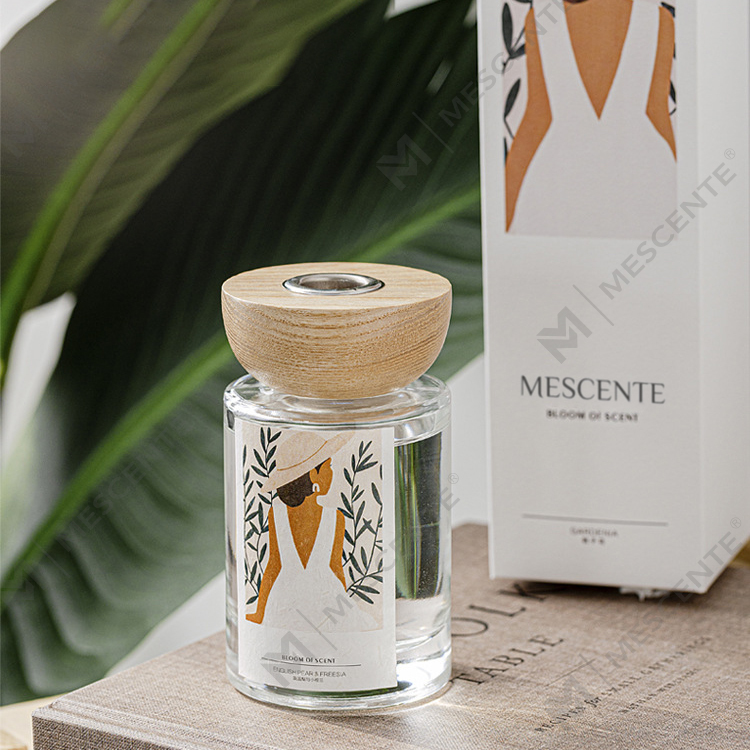 M&Scent veleprodaja privatnih robnih marki setovi difuzora od trske s čepom za staklene boce