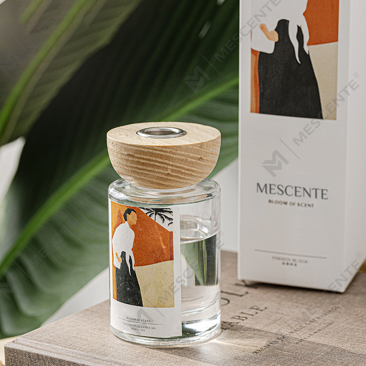 M&Scent veleprodaja privatnih robnih marki setovi difuzora od trske s čepom za staklene boce