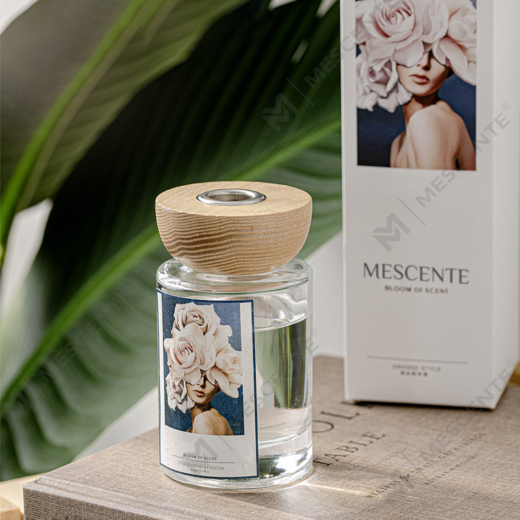 M&Scent veleprodaja privatnih robnih marki setovi difuzora od trske s čepom za staklene boce