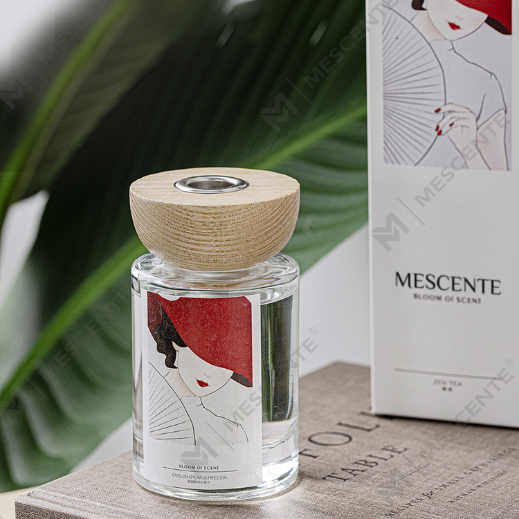 M&Scent veleprodaja privatnih robnih marki setovi difuzora od trske s čepom za staklene boce