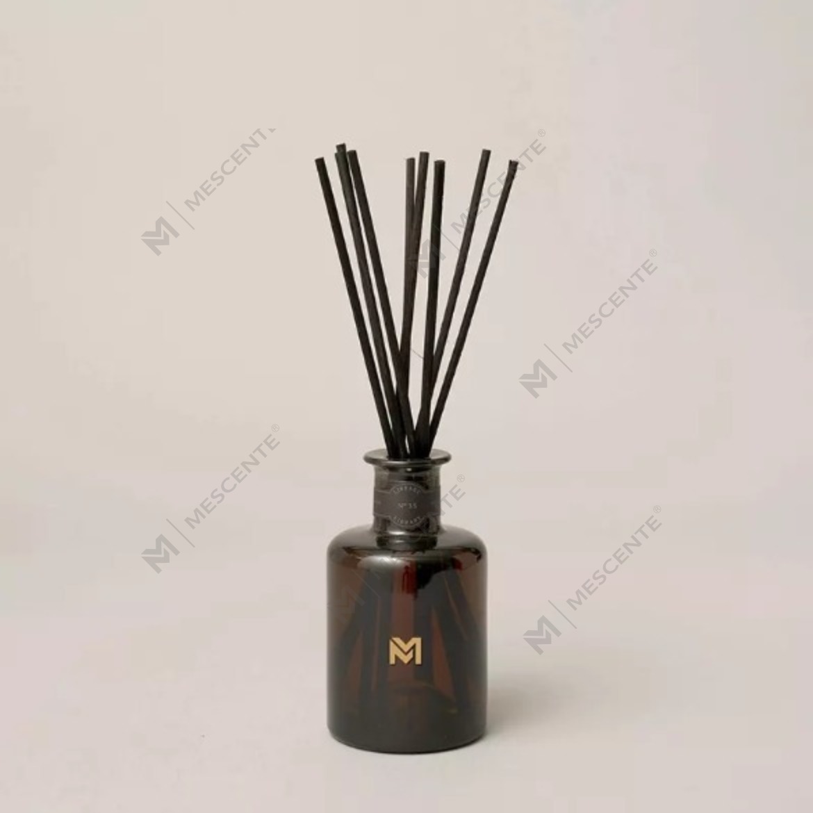 M&Scent veleprodaja luksuzne crne boce difuzor od 500 ml Reed mirisni difuzor od trske s poklon kutijom