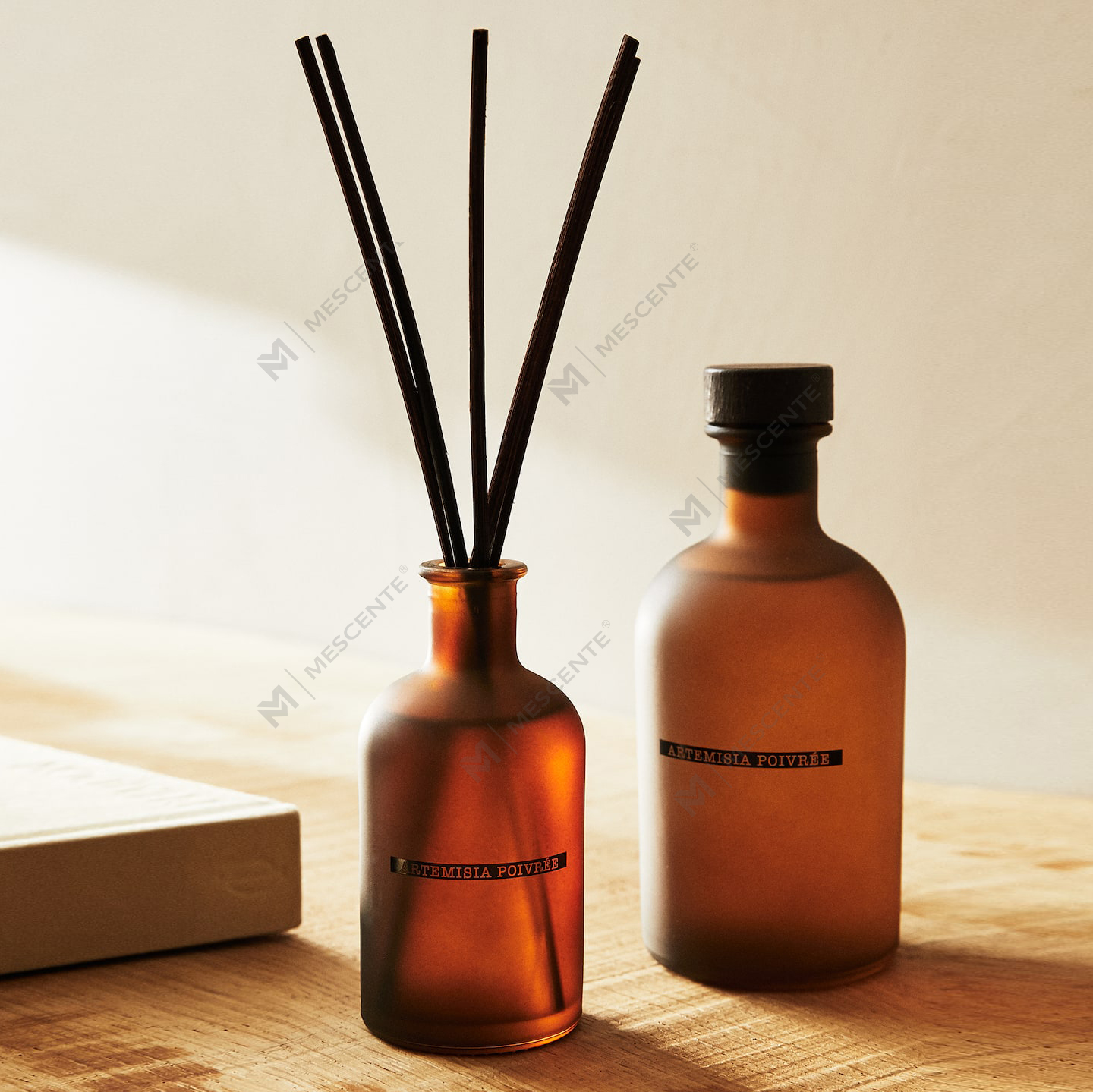 Luksuzna velika crna matirana boca 50 ml 300 ml esencijalno ulje esencijalnog ulja cvjetne arome suhog cvijeća Reed Difuzor Oil Set Bulk