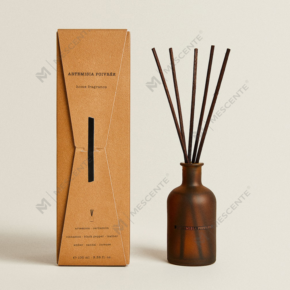 Luksuzna velika crna matirana boca 50 ml 300 ml esencijalno ulje esencijalnog ulja cvjetne arome suhog cvijeća Reed Difuzor Oil Set Bulk