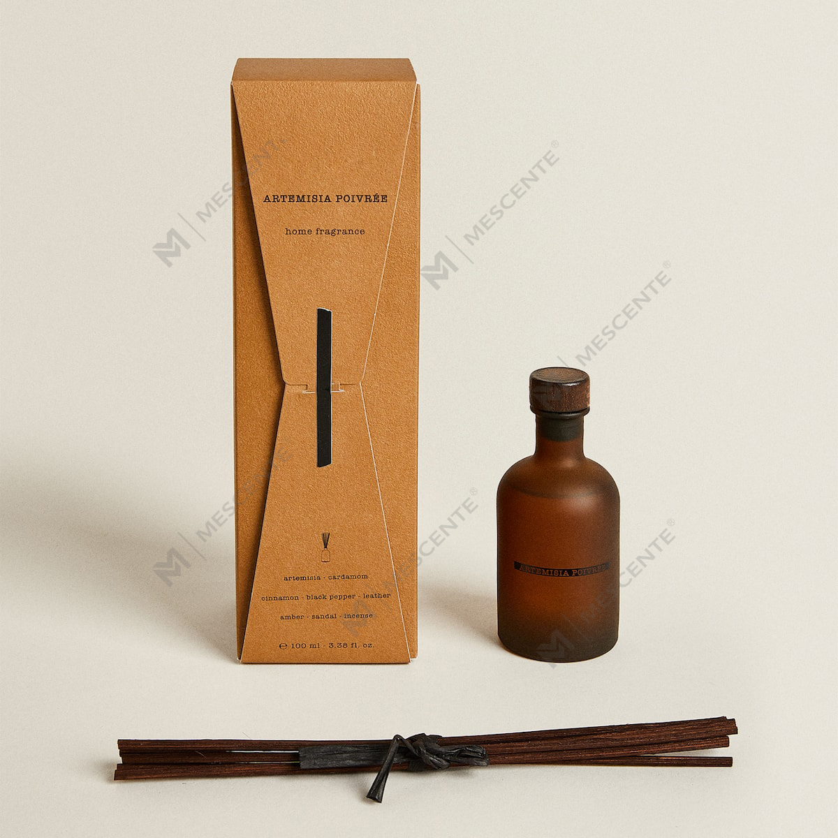 Luksuzna velika crna matirana boca 50 ml 300 ml esencijalno ulje esencijalnog ulja cvjetne arome suhog cvijeća Reed Difuzor Oil Set Bulk