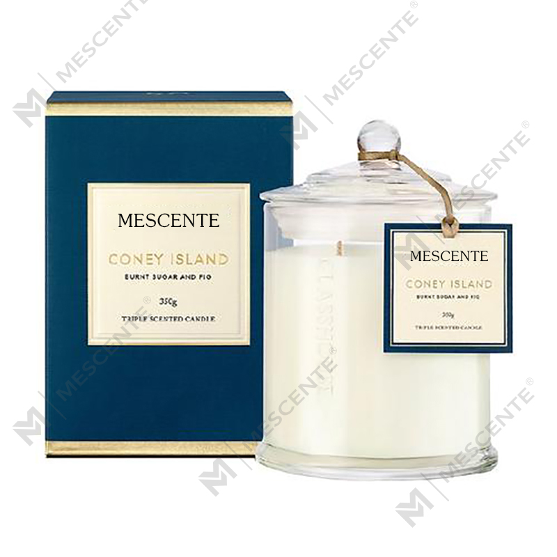 M&Scent veleprodaja luksuznih prilagođenih privatnih robnih marki božićnih kupolastih staklenki s mirisnom sojom i poklopcem